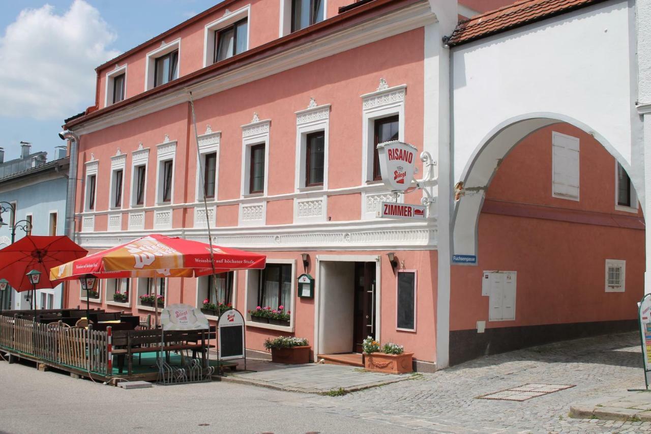 Gasthof-Cafe-Risano Haslach an der Mühl Exterior foto